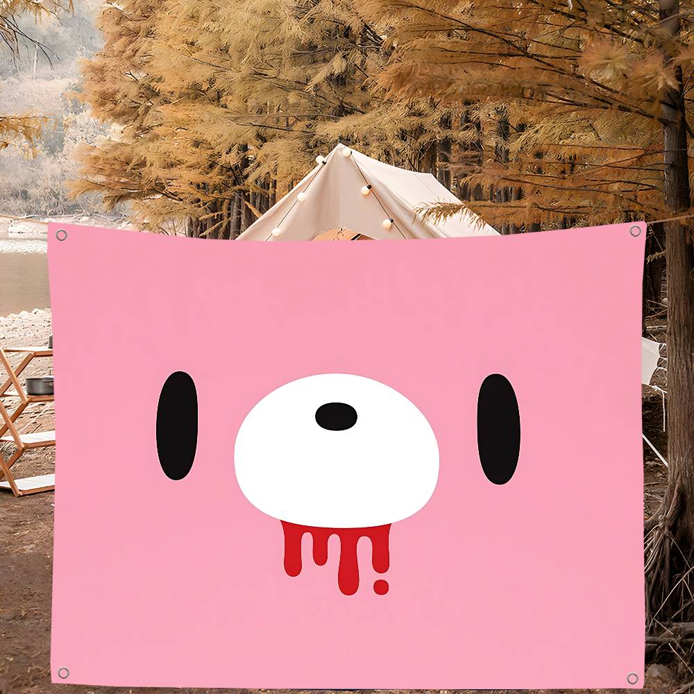 Commercial Printing Company - 人気キャラクター「G-Gloomy B-Bear」を使用した、高品質な印刷による商業広告用旗、パーティー用バナー。