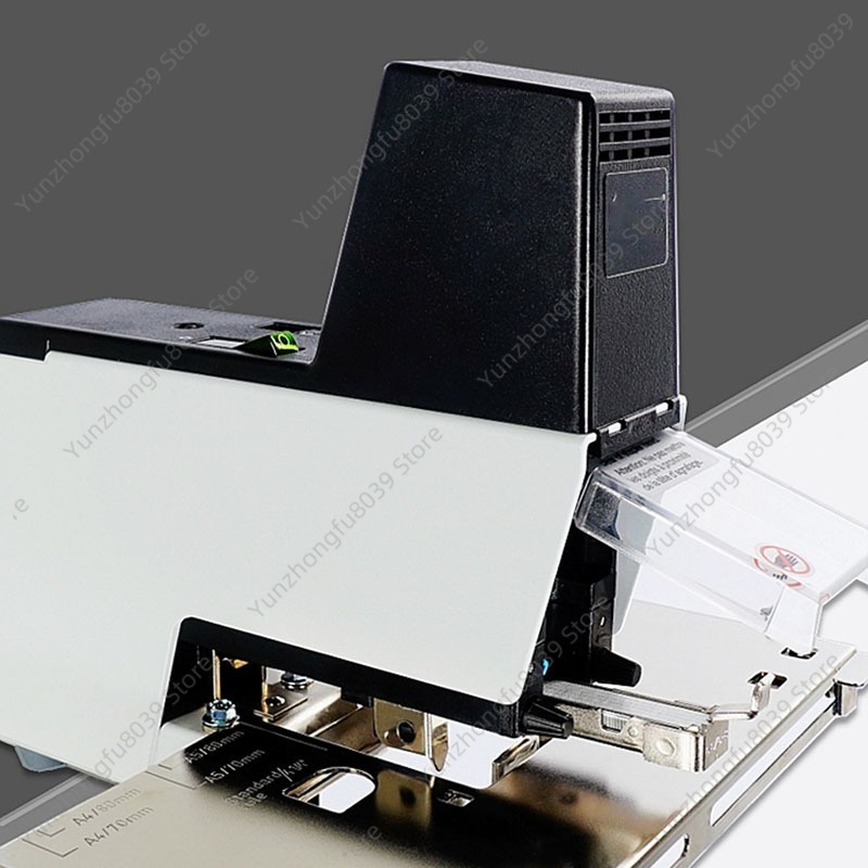 Stapler Heavy Duty - 106E電動自動高速ステープラー、2～50枚の紙や書類の製本作業用の頑丈なフラットサドルステープラーバインダー