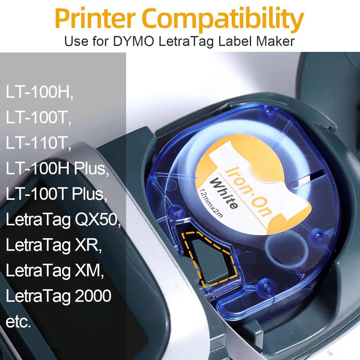 Dymo ratag-on-ラベル18771は,衣類,テープ - Commercial Fabric Printing Machine のレビューと価格