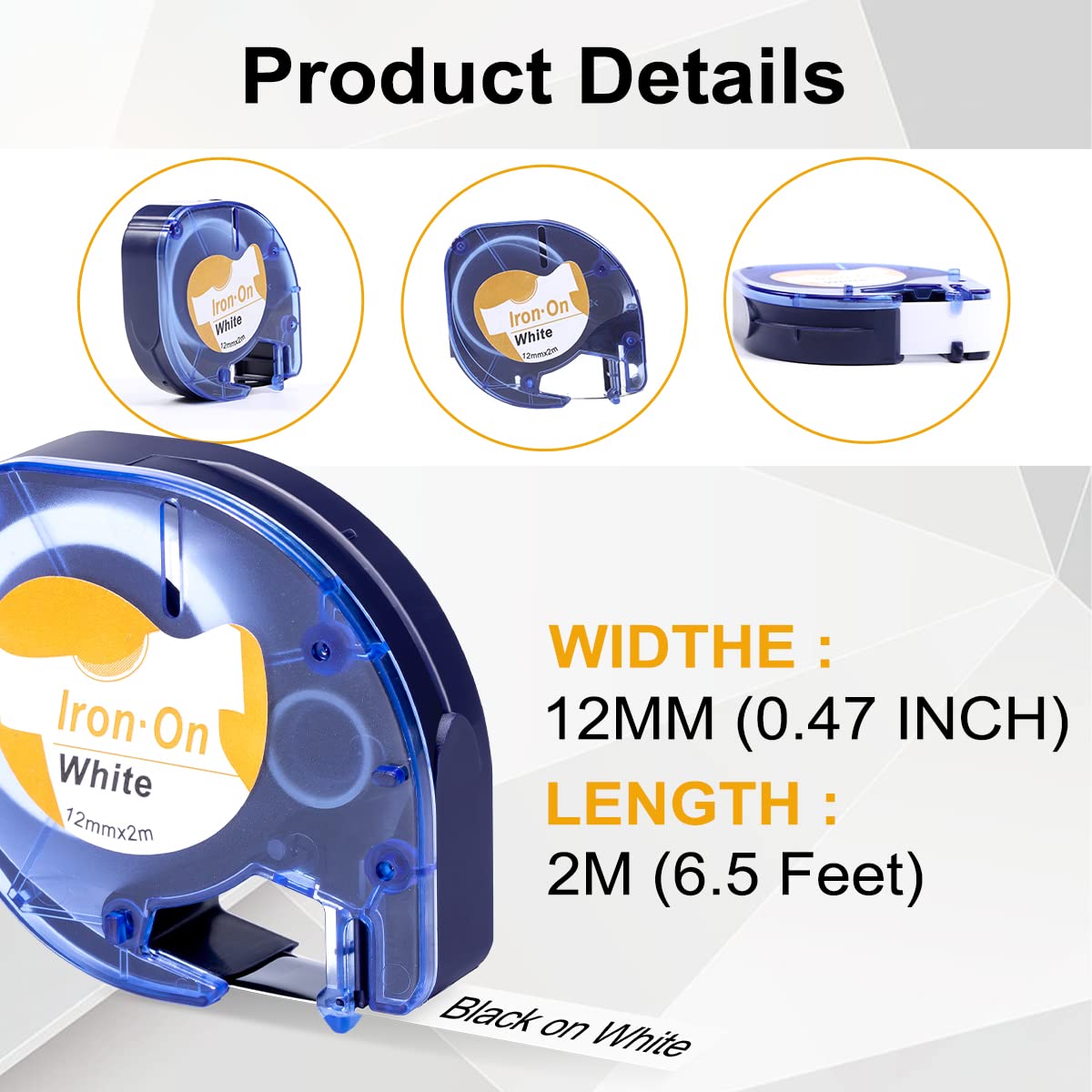 Dymo ratag-on-ラベル18771は,衣類,テープ - Commercial Fabric Printing Machine のレビューと価格