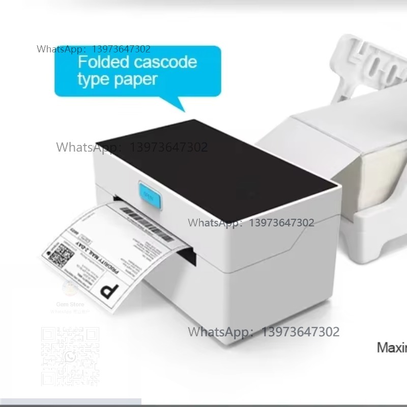 3インチ80mmワイヤレスUSBサーマルステッカーラベルプリ - Thermal Printer のレビューと価格