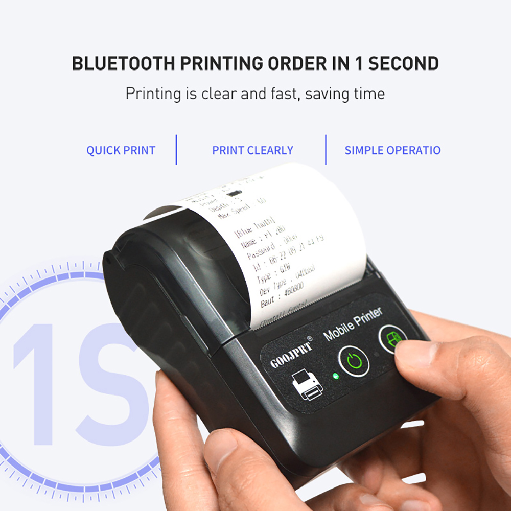 サーマルプリンター用のBluetooth接続を備えたミニポー - Commercial Book Printing Machines のレビューと価格