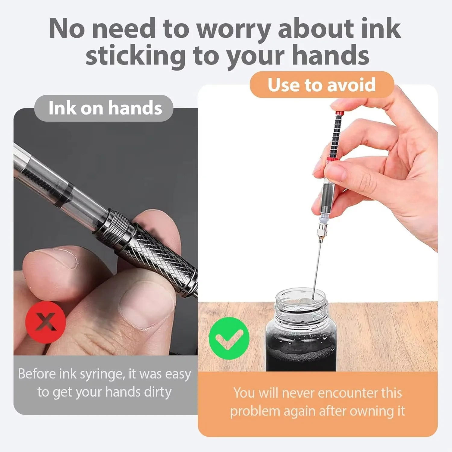万年筆用インク吸入器、インク吸入シリンジ、吸入装置、吸引ピペ - Ink Cartridge のレビューと価格