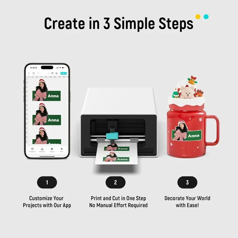 PixCut S1 オールインワンステッカーメーカーマシン  - Photo Printer のレビューと価格