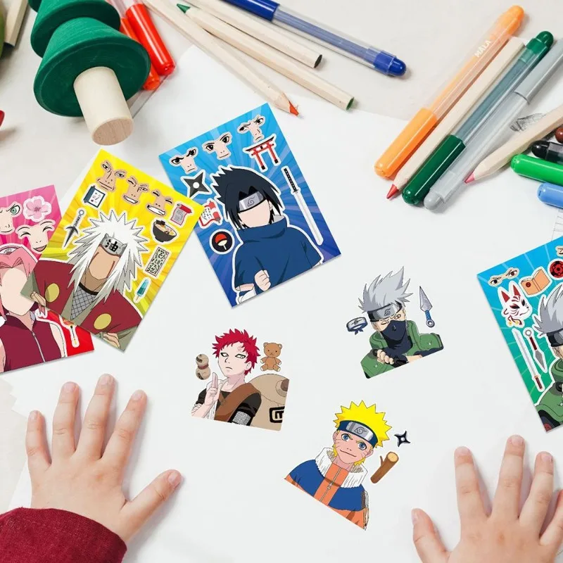 ナルト・ウズマキ、ナルト、ハタケ・カカシのステッカー。高品質 - Printer Paper のレビューと価格