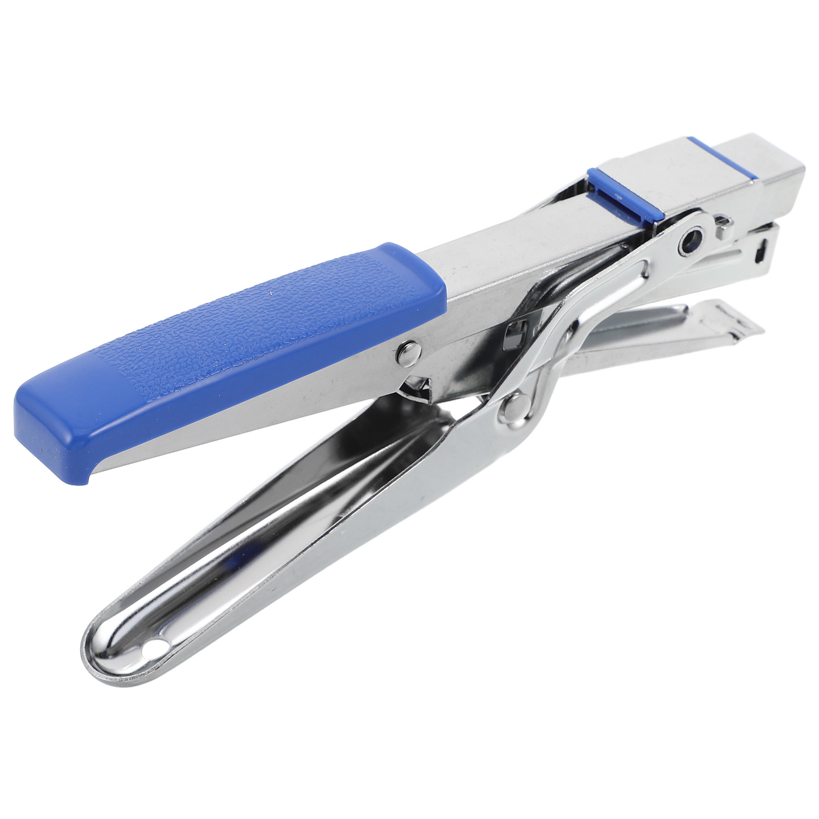 頑丈なハンドヘルドステープラー、ペンチ型、デスク用、ブルー、 - Stapler Heavy Duty のレビューと価格