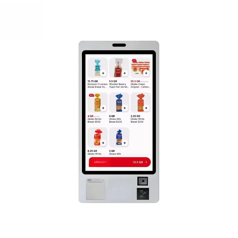 QRコードスキャナーとレシートプリンターを備えた、商業用タッ - Receipt Printer のレビューと価格