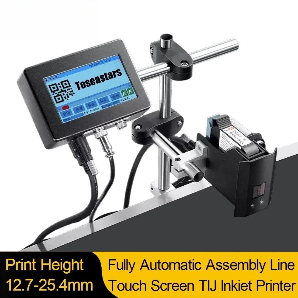 12.7-25.4mm 4.3インチタッチスクリーン TIJ - Barcode Printer のレビューと価格