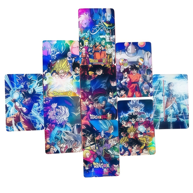 50枚入り ドラゴンボール ホログラフィックカード 漫画アニ - Printer Paper のレビューと価格
