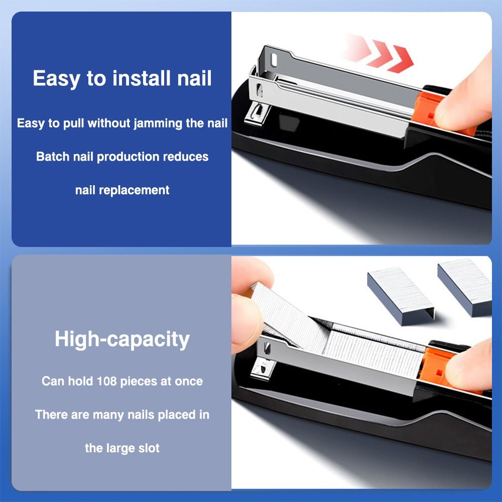 24/6ステープル針を使用するステープラー、カラフルで使いや - Stapler Heavy Duty のレビューと価格